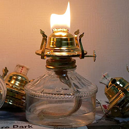 39 Feet (6 Rolls Oil Lamp Wicks), Includes 3 Sizes 1/2'' 3/4'' 7/8'' Inch Oil Lantern Wick, Soft Flat Cotton Wicks for Oil Lamps and Oil Burners, 6.6 Feet per Roll - style: Mixed Wicks