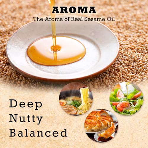 Japanese Sesame Oil, Cold Pressed Tamashime, Non-GMO, 5.64 oz (160 g)