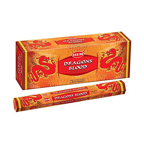 Hem Dragons Blood, Incense, 120 Sticks Box - size: 120 Count (Pack of 1)