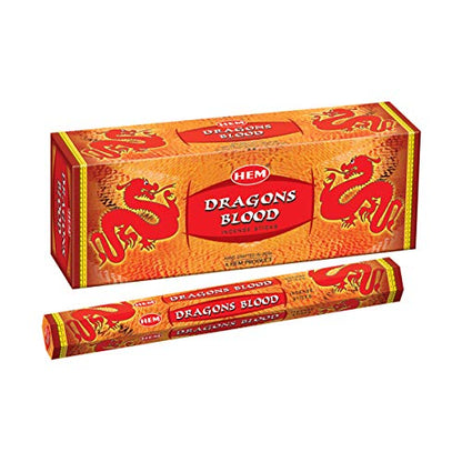 Hem Dragons Blood, Incense, 120 Sticks Box - size: 120 Count (Pack of 1)