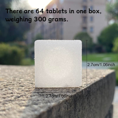 Natural Camphor Tablets, 96% Pure Plant Extract, White Camphor Chunks, 5.3 oz, for Aromatherapy and Meditation (Camphor (64ps) 300g)