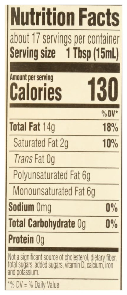 365 by Whole Foods Market, Organic Sesame Seed Oil, 8.4 FZ - size: 8.4 Fl Oz (Pack of 1)
