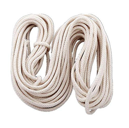 50 Feet Roll 1/4" Round Cotton Wicks Burner Replacement Kerosene for Oil Lamp Lampberger Lamp Dietz Oil Lantern
