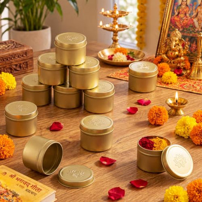 Shimeyao 60 Pcs Indian Return Gifts for Pooja Ganesha Haldi Kumkum Holders