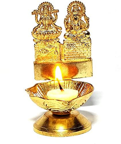 Pure Cow Ghee Wicks - Pack of 100 Pcs / Readymade Ghee Cotton Wicks/Diya Batti/puja Batti Home Decor (Plastic Box)