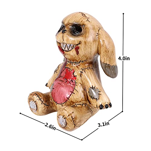 Cool Doll Cone Incense Burner Unique Resin Holder Halloween Decor - color: Doll