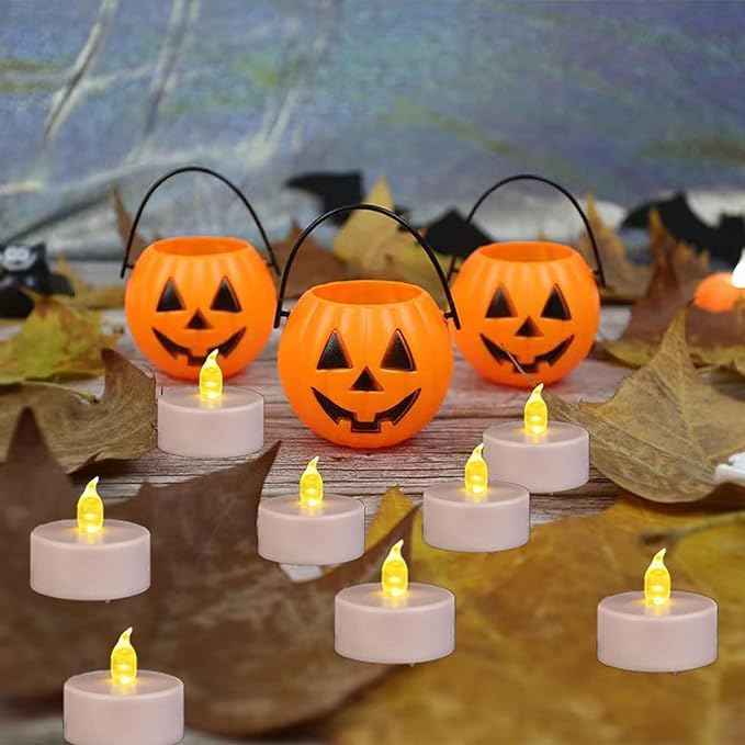 LED Tea Lights Battery Operated Flameless Candles 100 Pack Warm Yellow - color: warm yellow, size: 100pcs