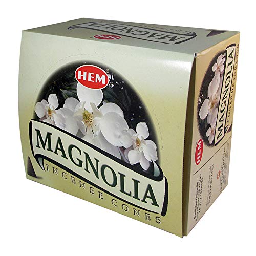 TRUMIRI Magnolia Incense Cones & Cone Incense Burner Bundle - color: Magnolia