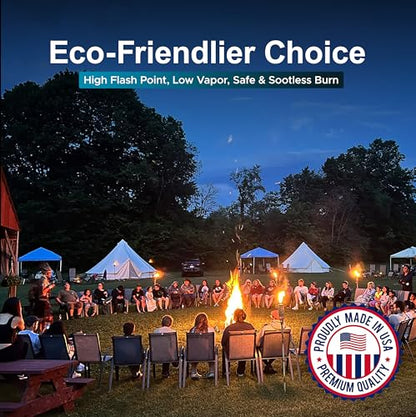 Firefly - Clean Fuel Lamp Oil - Smokeless, Odorless, 32 oz - color: Clear, size: 32 oz.