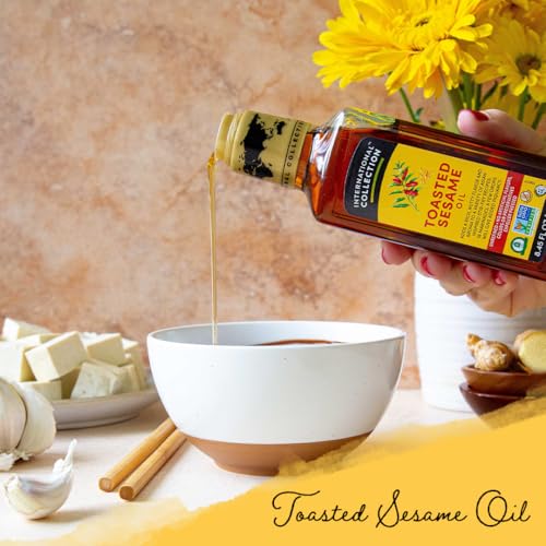 International Collection Sesame Oil | Expertly Sourced | 8.45OZ (1 Pack)