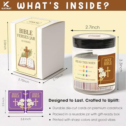 Bible Verse Jar, Mothers Day Gifts For Mom, Birthday Gifts For Women (Bible Verse Jar) - style: Bible Verse Jar