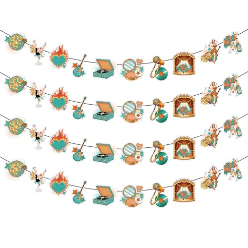 Life of a Girl Party Decorations, Birthday Banner Set for Women - color: Green