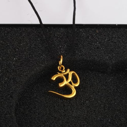 Rudra Empire Spiritual Om Shiva Pendant Bhagwan Shiv Ji Om Locket for Men and Women
