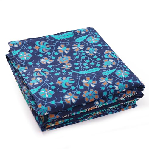Popular Handicrafts Indian Hippie Bohemian Beautiful Peacock Mandala Door Window Curtain Panels Tarquiose - color: Tarquiose, size: 38"W x 83"L (Pack of 2)