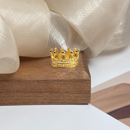4Pcs Mini Alloy Crown 1/12 Scale Metal Doll Crown Tiny Miniature Crown for Handicrafts, Miniatures, Doll Headwear Accessories