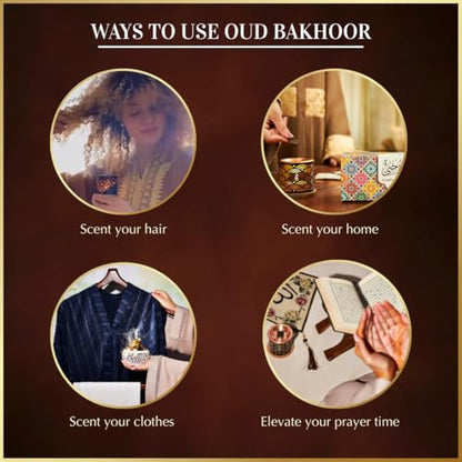 Dukhni Oud Bakhoor Variety Box & Burner | Bakhoor Incense, Islamic Gifts