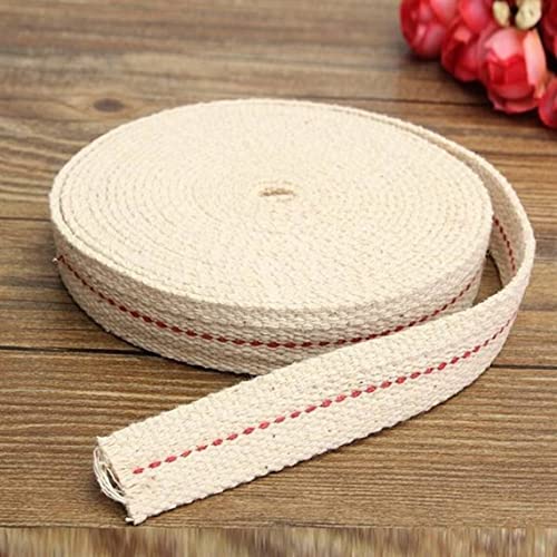 3/4 Inch Wide Oil Lamp Wick, Cotton Lantern Wick Oil Lantern for Kerosene Burner Lighting & Paraffin Oil Wick (3 Rolls, 6 Foot Each) - size: 3/4" -18 Ft
