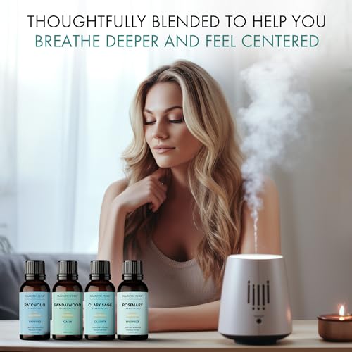 Majestic Pure Zen State of Mind Essential Oil Gift Set - Pack of 4 - size: 0.3 Fl Oz (Pack of 4)