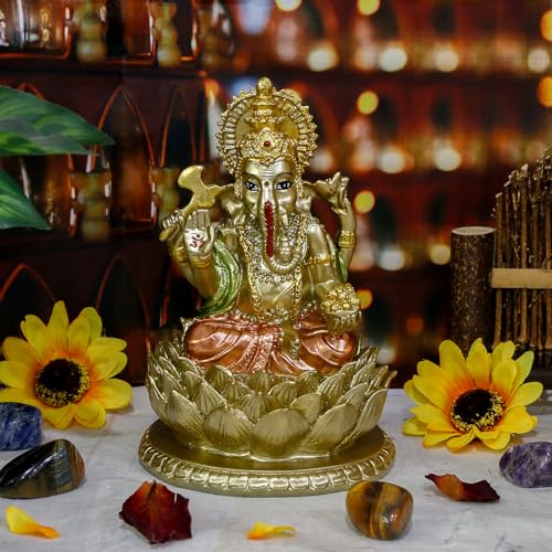 Lord Ganesha Idol Statue Ganpati Murti Home Mandir Altar Pooja Item