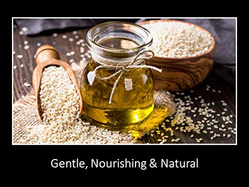 DAANA Sesame Oil for Skin: Certified USDA Organic, Extra Virgin, Cold Pressed (12 fl oz) - size: 12 Fl Oz (Pack of 1)