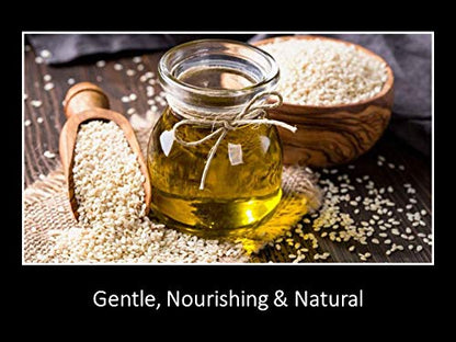 DAANA Sesame Oil for Skin: Certified USDA Organic, Extra Virgin, Cold Pressed (12 fl oz) - size: 12 Fl Oz (Pack of 1)