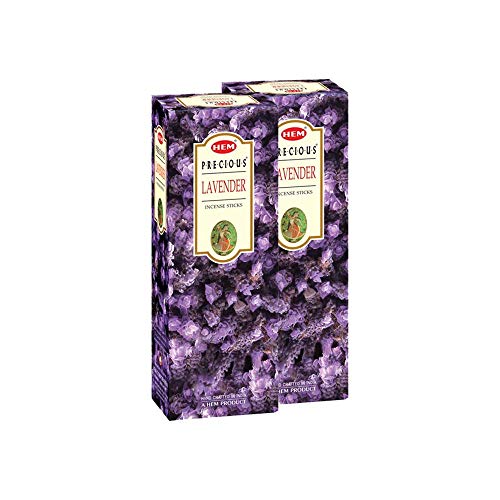 Hem Lavender Incense Sticks – 100g x 2 Packs (200g Total) | Long-Lasting Floral Aroma for Relaxation, Meditation, Yoga & Home Fragrance - size: 200 GRAM