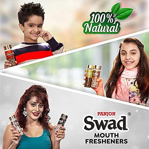 Swad MAHA SAVER PACK- Swad 25 Candy Pouchwith 3 premium bottles of Swad Pachak - ANARDANA, JEERA GOLI & KHATTA MEETHA KHAJOOR (Pack of 3) - style: Saver Pack