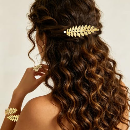 NEWITIN 20 Pieces Greek Goddess Costume Accessories Set for Women - color: Gold A
