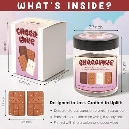 Bible Verse Jar, Mothers Day Gifts For Mom, Birthday Gifts For Women (Chocolove jar) - style: Chocolove jar