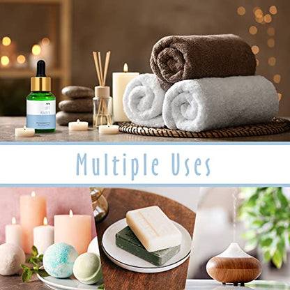 MitFlor - Soft Powder Fragrance Oil 30ml for Diffuser, Candle, Soap, More