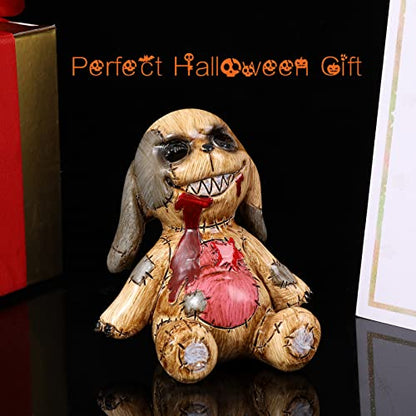 Cool Doll Cone Incense Burner Unique Resin Holder Halloween Decor - color: Doll