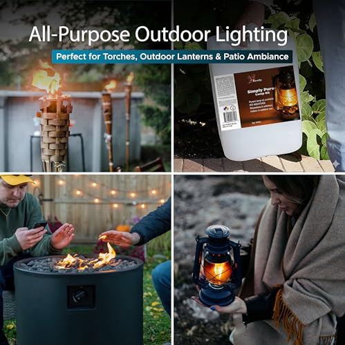 Firefly - Paraffin Lamp Oil 5 Gal - Smokeless Indoor Fuel - color: Pure, size: 5 Gallons