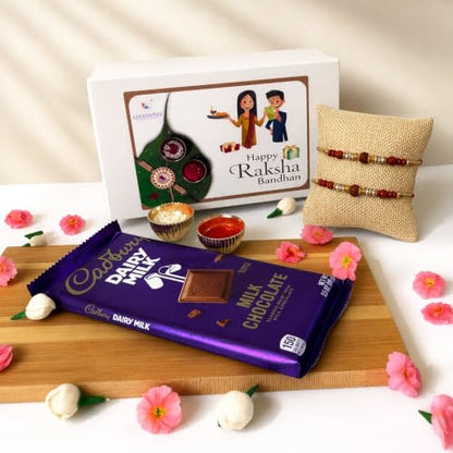 LOVENSPIRE Raksha Bandhan Gift Hamper for Brother – Indian Rakhi Festival Gift Set for Bhai - color: Hamper 1