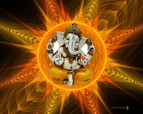 Lightahead Figurine Lord RAJA Ganesh GANPATI Statue of Elephant Hindu GOD