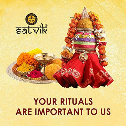 SATVIK 4 Pc Brass Kuber Turtle Diya Set | Traditional Handmade Golden Engraved Virgin Brass Oil Lamp for Puja, Pooja Room, Mandir & Temple | Reusable Diya for Daily Prayer, Diya Vilakku & Home Decor - size: Pack of 4