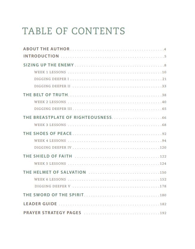 The Armor of God - Bible Study for Women with Video Access