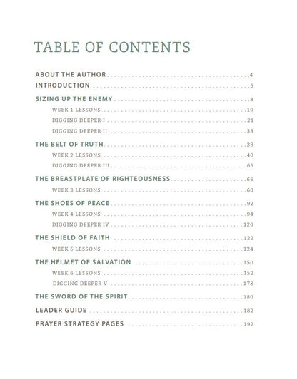 The Armor of God - Bible Study for Women with Video Access