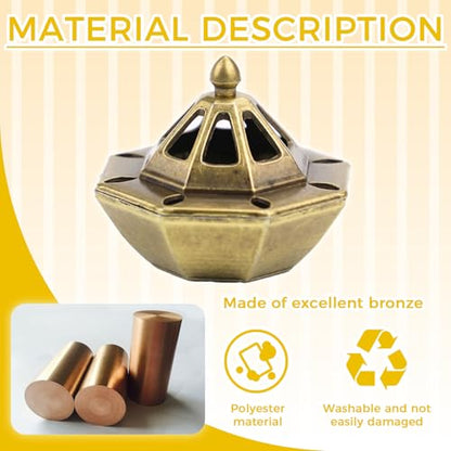 1 PCS Incense Burner Holder for Cones & Sticks, Spaceship Shape Incense Cone Holder with Detachable Tray, Decorative Zen Home Office Decor - style: Spaceship