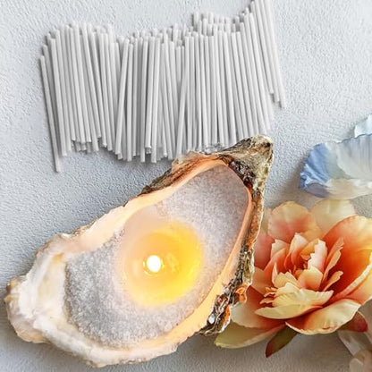 Pearled Candle Wick 2.2 Inch White Cotton Wicks 100-Pack - Premium Metal-Free & Lead-Free Candle Wicks for Candle Making - color: White-2.2 Inch-100pcs
