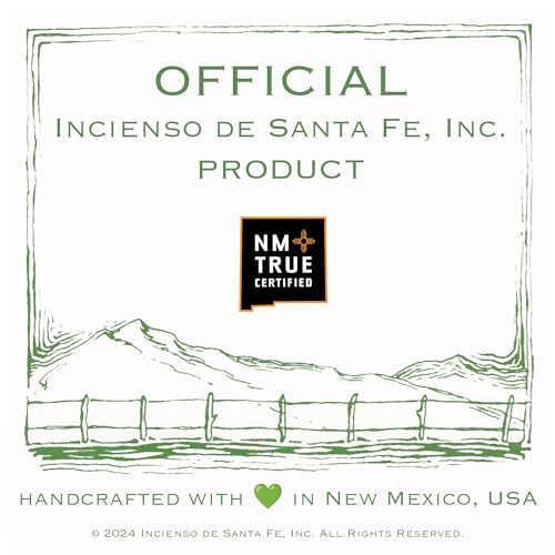 Incienso de Santa Fe - Kiva Natural Wood Incense Burner, Includes 20 Piñon Incense Bricks - Made in the USA - style: Kiva