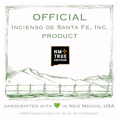Incienso de Santa Fe - Kiva Natural Wood Incense Burner, Includes 20 Piñon Incense Bricks - Made in the USA - style: Kiva