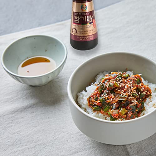Surasang Korean Toasted Sesame Oil, Perfect for Cooking