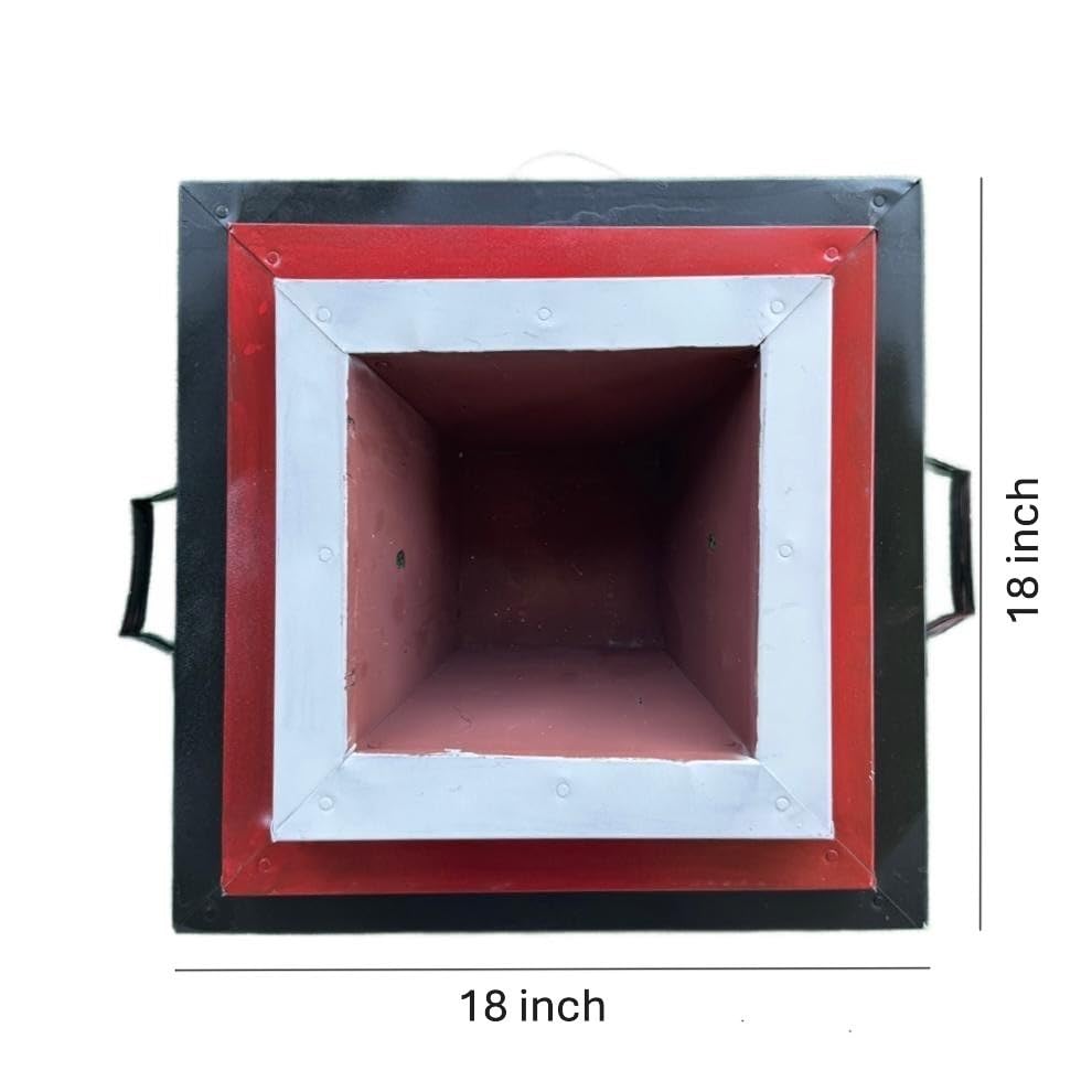 Havan Kund Hawan Kund Yagna Agnihotra Agni Kund Puja Item Size 18x18 inch