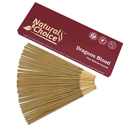 Sticks 100 Grams, Low Smoke Traditional Incense Sticks Made from Scratch, Never Dipped (Dragons Blood, Single Pack) - color: Dragons Blood, size: single pack