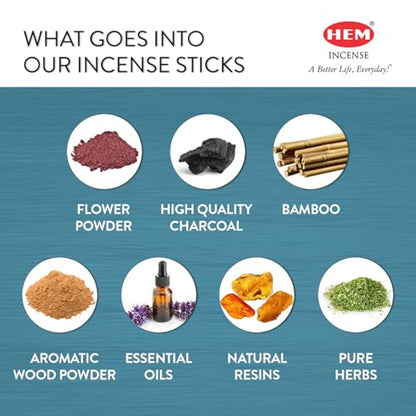 Baby Powder - 120 Sticks - Hem Incense - size: 9 inches