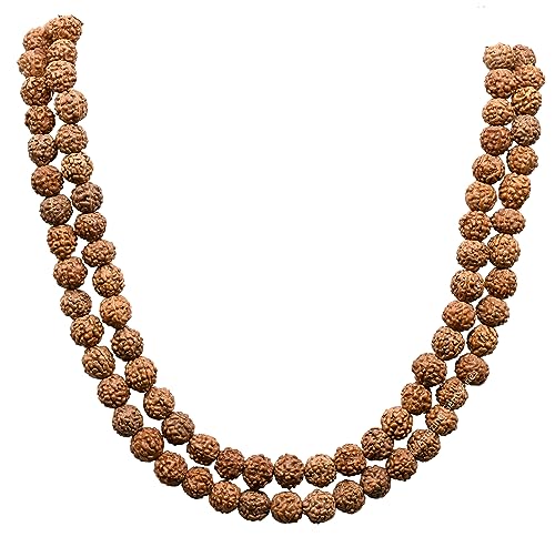 Amazing Gemstone 108 Beads Handmade Mala (Plain, Rudraksha) - color: Rudraksha, style: Plain