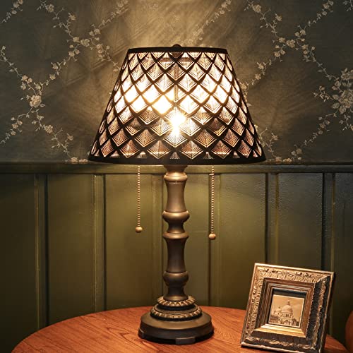 Small Lamp Shades Metal Lamp Shades With Etched Hollow Arrow Pattern - color: Black Arrow