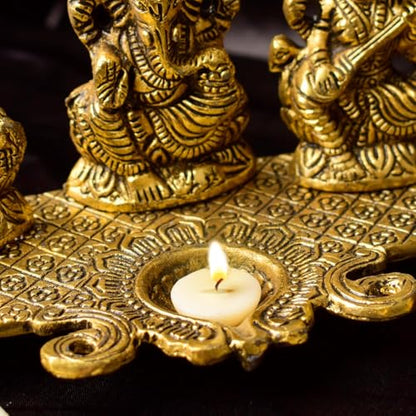 Pure Ghee Diya Wicks | Upto 60 MIn Burning Time | for puja Housewarming Diwali Celebrations Party | Festival Lights Birthday Decorations | Jasmine Mogra Chandan Rose | (Jasmine, 10)