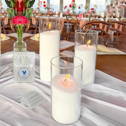 Pearled Candle Wick 2.2 Inch White Cotton Wicks 300-Pack Premium Metal-Free & Lead-Free Candle Wicks for Candle Making - color: White-2.2 Inch-300pcs