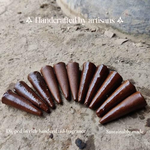 Boond Fragrances Dhoop - Pure Agarwood Incense Cones (Oudh)